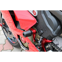 Almohadilla Cuadro Cnc Racing Ducati Panigale V4 rojo