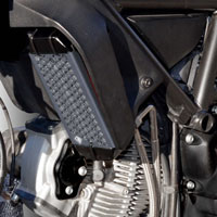 Ducabike Protection De Refroidisseur D'huile Gr03 Smoke