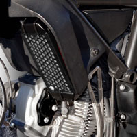 Ducabike オイルクーラーガード GR03 ブラック