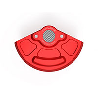 Tapa Alternador Protección Ducabike V4 rojo