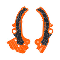 Protección de chasis Acerbis X-Grip KTM SX65 naranja