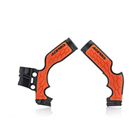 Acerbis X-grip Sx 65 Frame Protector Black Orange