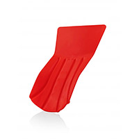 Protector de eslabones universal Acerbis Skidplate rojo