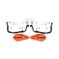 Acerbis Moto-x Handguards Orange Black