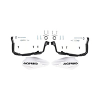 Acerbis Moto-x Handguards White Black