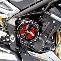 Dbk Triumph 765 Clutch Cover 3d-evo Ccdv13 Black - 2