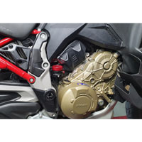 Abrazadera CNC para freno trasero Ducati Multistrada V4 negro