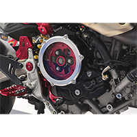 Cnc Racing Clutch Cover Ducati Hm 698 Red - 3