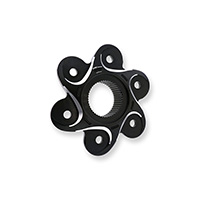 Cnc Racing Ducati Bicolor Crown Flange Black