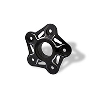 Cnc Racing Flange 5 Holes Mv Agusta Black Silver