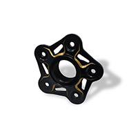 Cnc Racing Flange 5 Holes Mv Agusta Black Gold