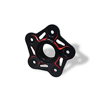 Cnc Racing Flange 5 Holes Mv Agusta Black Red