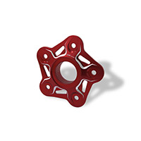 Cnc Racing Flange 5 Holes Mv Agusta Silver Red