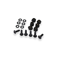 Cnc Racing Windshield Screws Ducati 6pz Black