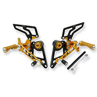 Cnc Racing Rear Sets Ducati Monster S2/4r Gold