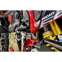 Kit de tapas de bastidor Cnc Racing Ducati HM 698 rojo