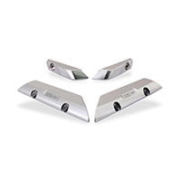 Cnc Racing Wp100 Winglets Blanking Caps Silver