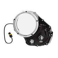 Dbk Evo Led Clutch Cover Desertx Black Silver