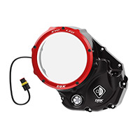 Dbk Evo Led Clutch Cover Desertx Black Red