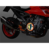 Cover Frizione Dbk Evo Led Ktm 990 Nero Arancio - img 2