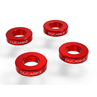 Dbk Ducati Front Brake Caliper Spacers Red