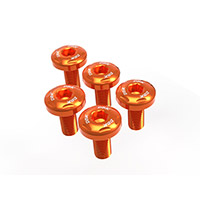 Tornillos Protección Escape Dbk Ktm 990 Duke naranja