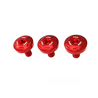 Tornillo protector de cadena DBK HM 698 rojo