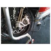 Ducabike ブレーキプレートラジエーターグレー