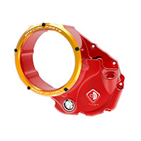 Couvercle Embrayage Ducabike 3d Evo Ccdv05 Rouge Gold