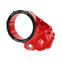 Tapa de embrague Ducabike 3D EVO CCDV05 rojo negro