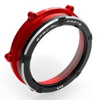 Clutch Cover Ducabike Panigale V4 Red Black