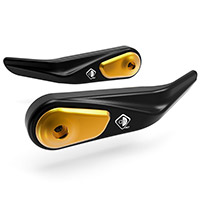 Ducabike Spm02 Handguards Protection Black Gold