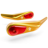 Ducabike Spm02 Handguards Protection Gold Red