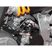Ducabike SFV2 リバース ギアボックス サポート ブラック