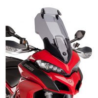 Puig Touring Windscreen With Additional Visor Ducati Multistrada 1200 '15 Light Tint