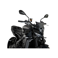 Puig N.g. Sport Plus Windscreen Mt-09 Sp 24 Black