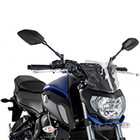 Bulle Puig Naked Sport Claire Yamaha Mt07