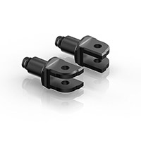 Rizoma Pe692 Peg Adapters Black