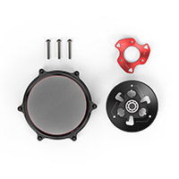 Rizoma Ducati Panigale V4 Clutch Cover Red - 3