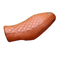 Housse de selle Vintage Comfort Seiemmezzo camel