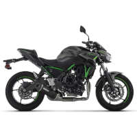 Arrow Système Complet Homologué Z650 Indy Race Noire