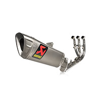 Escape completo Akrapovic Racing Line Titanio YZF R9