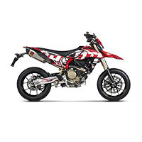 Akrapovic Titanio Homologado Slip On HM 698 Mono - 2