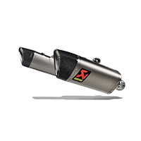 Akrapovic Titanio Homologado Slip On HM 698 Mono