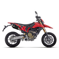 Arrow Pro Race Dark Titan 2 Slip Ons Hypermotard 698