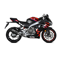 Mivv Sr-1 Steel Black Full Exhaust Aprilia Rs 457