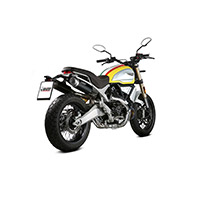 Mivv Gp Pro Noir Acier Euro 4 Ducati Scrambler 1100