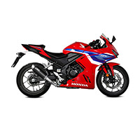 Mivv Gp Pro Steel Black Approved Slip On Cbr500 R