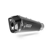 Mivv Delta Race Steel Black Exhaust Versys 650 2025