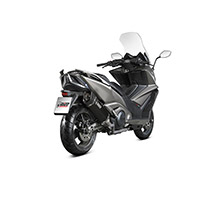 Mivv SR-1 スチール ブラック ユーロ 5 スリップオン Kymco AK550 - 2